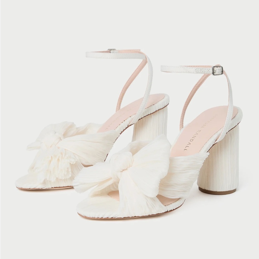 Loeffler Randall Camellia Knotted Sandal 7.5